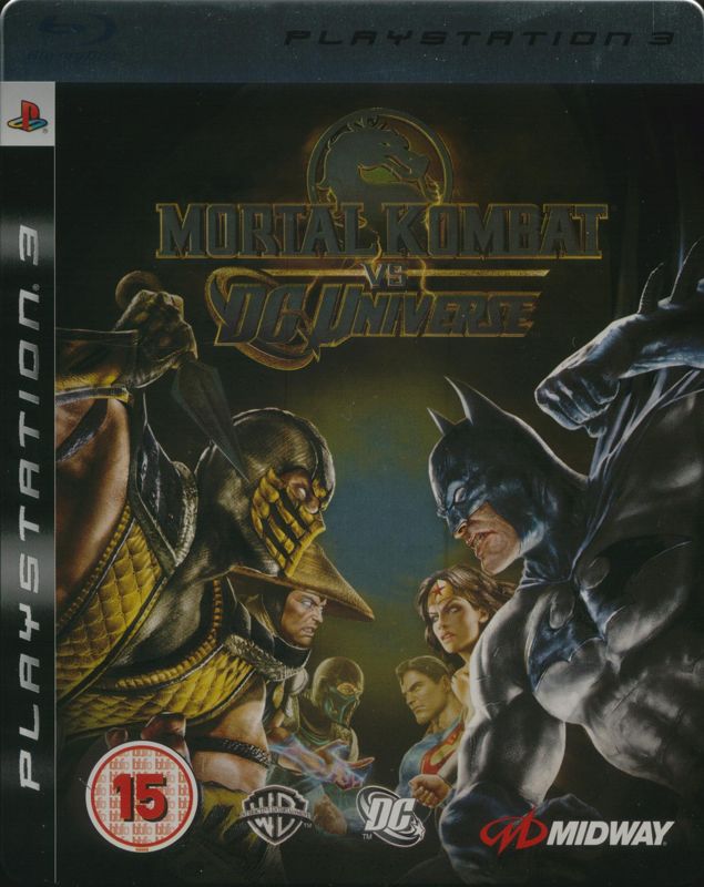 Mortal Kombat vs. DC Universe box art for Xbox 360